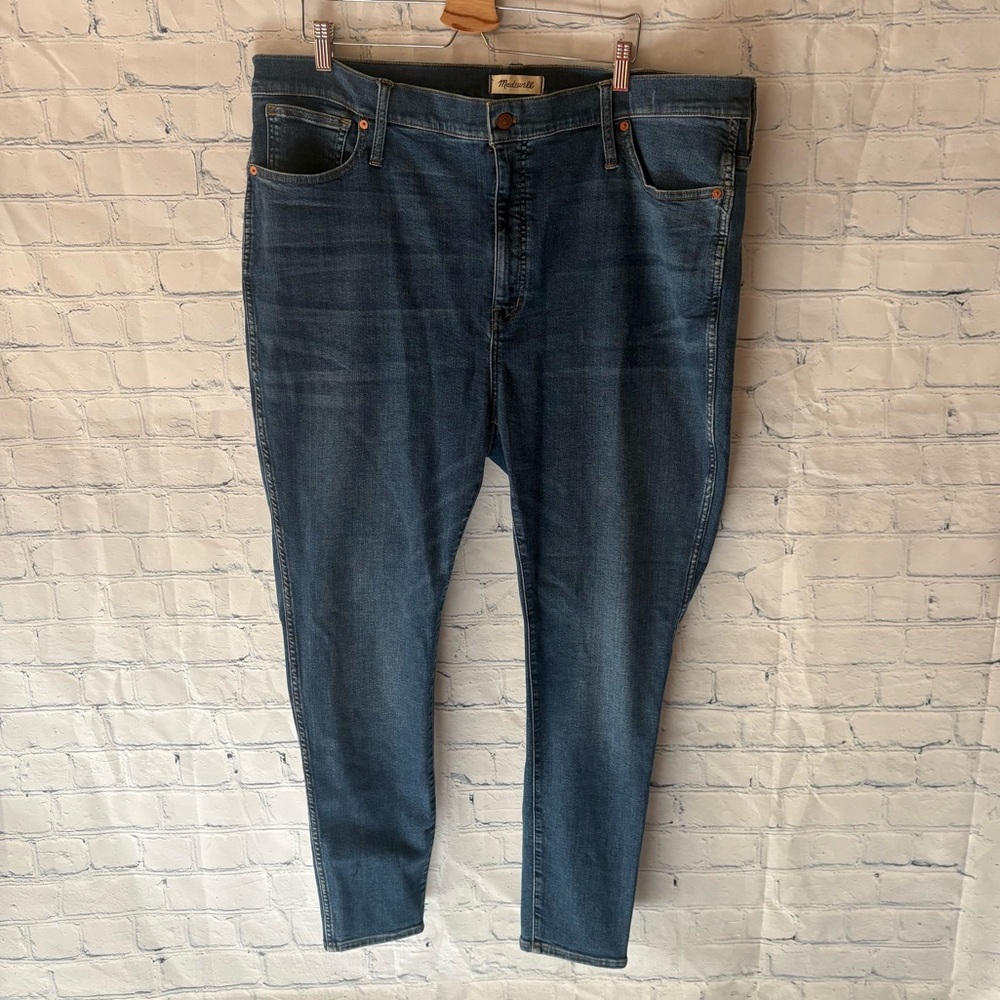 Madewell 10" High Rise Skinny Jeans Women's Size 36 Medium Wash Denim